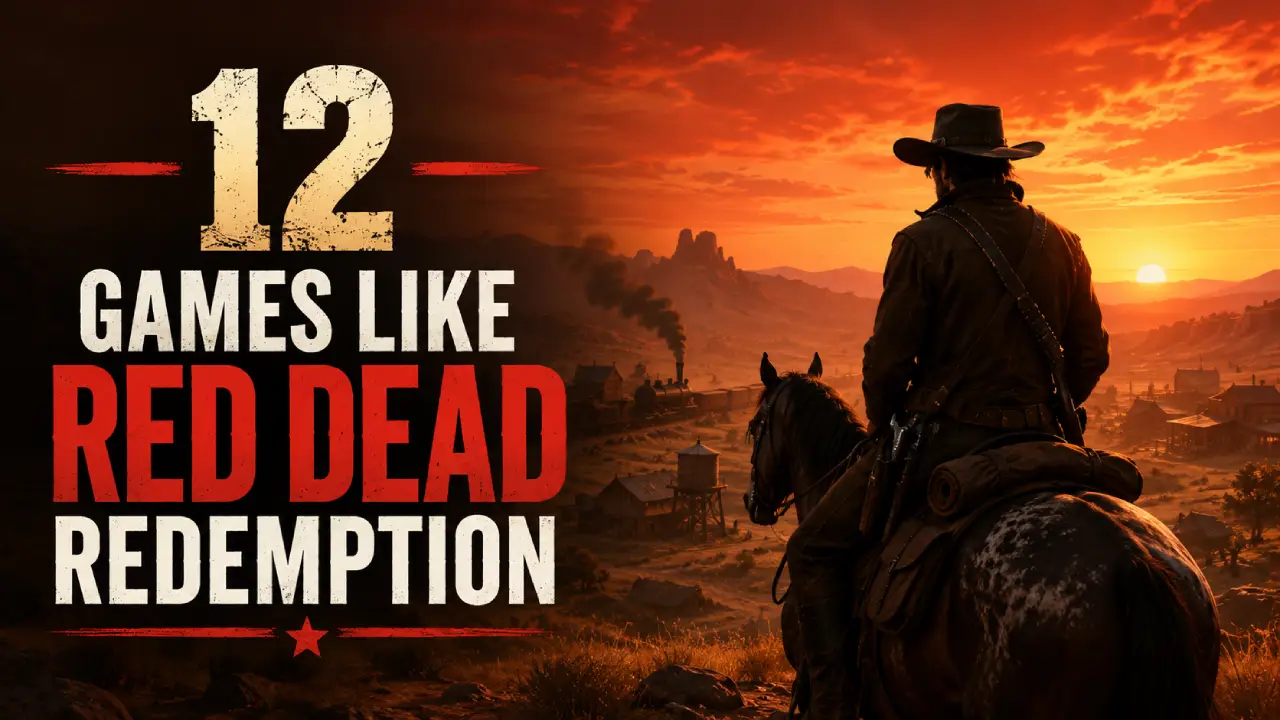 12 best games like Red Dead Redemption