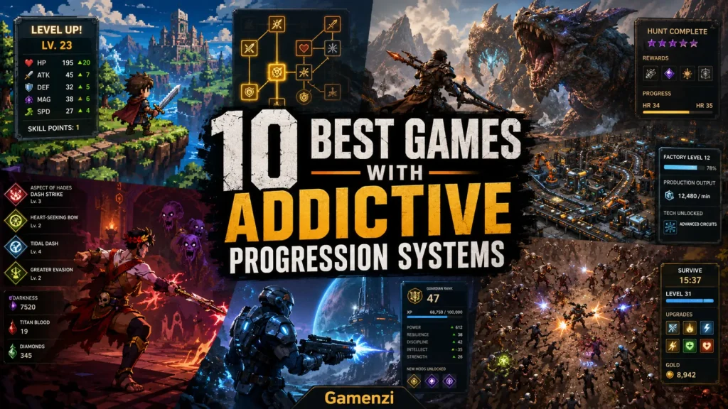 10 Best Games With Addictive Progression Systems